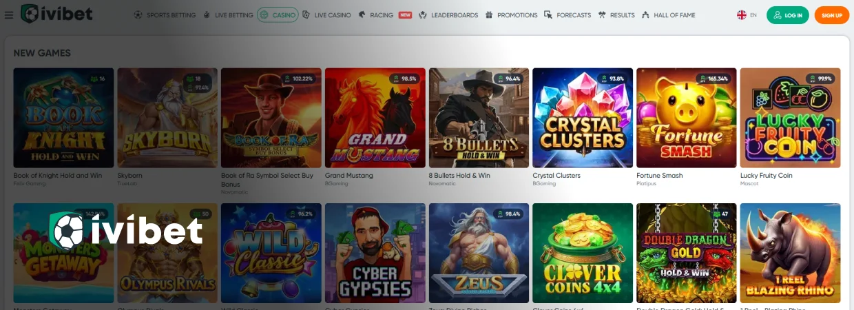 IviBet Online-Kasiinomängud IviBet Online-Kasiinomängud